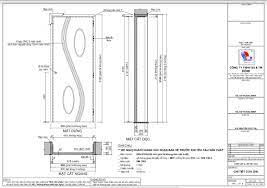 5. Bản vẽ chi tiết cửa gỗ công nghiệp MDF mẫu DM 1003